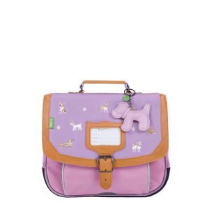 Cartable scolaire Nos amis, les animaux 32 cm Mila