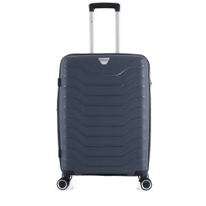 Valise L rigide 2435 76 cm Extensible Gris Foncé