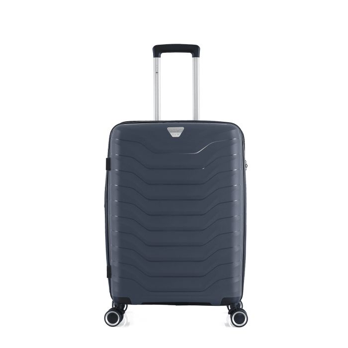 Valise M rigide 2435 66 cm Extensible Gris Foncé