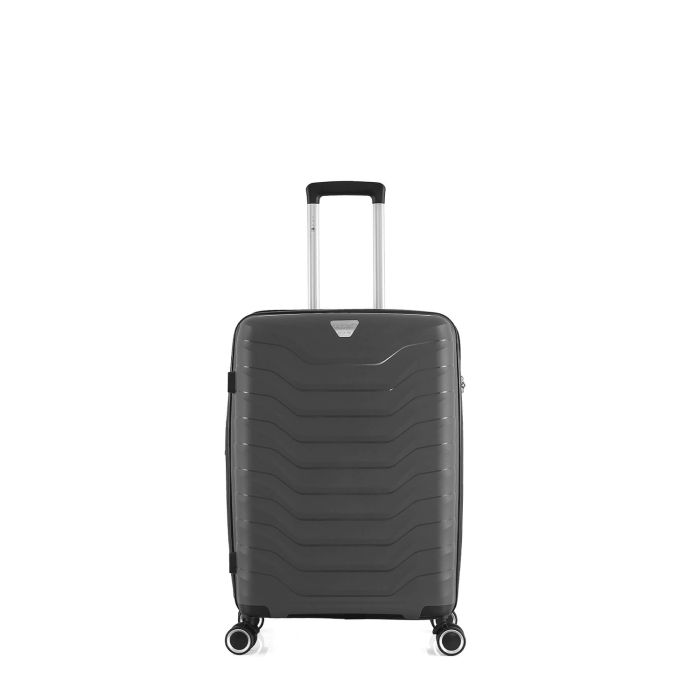 Valise cabine rigide 2435 55 cm Extensible Noir