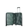 Valise cabine rigide 2435 55 cm Extensible Noir