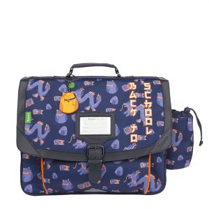 Cartable scolaire (Au)tour du monde 38 cm Adam