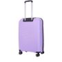 Lot de 3 valises rigides 2500 55, 67 et 77 cm Parme