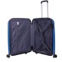 Lot de 3 valises rigides 2500 55, 67 et 77 cm Bleu