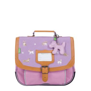 Cartable scolaire Nos amis, les animaux 35 cm Mila