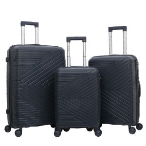 Lot de 3 valises rigides 2551 Gris Foncé