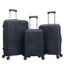 Lot de 3 valises rigides 2551 Gris Foncé