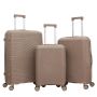 Lot de 3 valises rigides 2551 Taupe