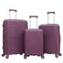 Lot de 3 valises rigides 2551 Violet