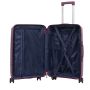 Lot de 3 valises rigides 2551 Violet