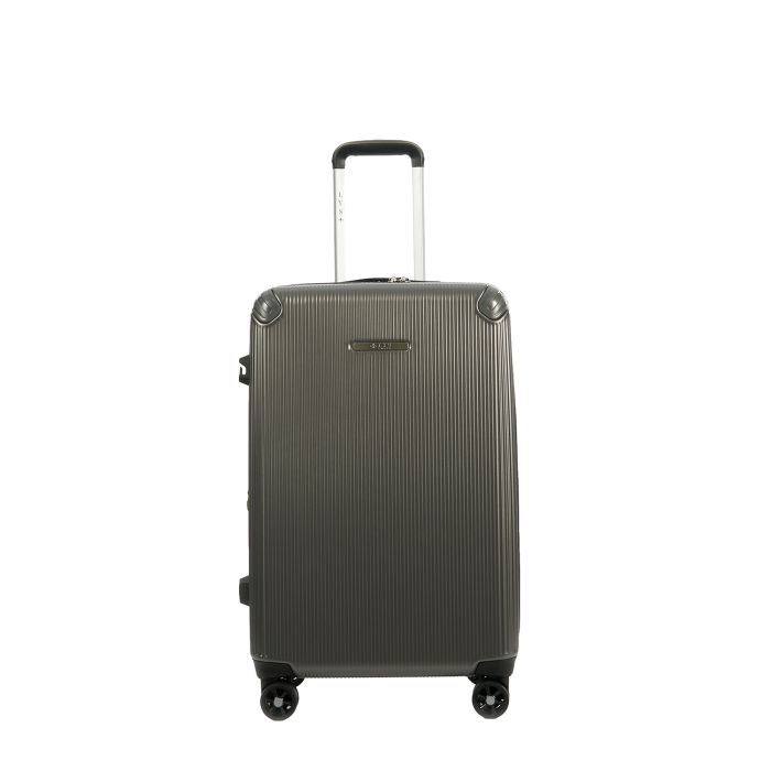 Valise M rigide 66 cm Extensible 2525 Gris Foncé