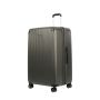 Lot de 3 valises 2525 55, 66 et 77 cm Extensibles Gris Foncé