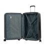 Lot de 3 valises 2525 55, 66 et 77 cm Extensibles Gris Foncé