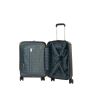 Lot de 3 valises 2525 55, 66 et 77 cm Extensibles Gris Foncé