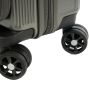 Lot de 3 valises 2525 55, 66 et 77 cm Extensibles Gris Foncé