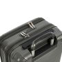 Lot de 3 valises 2525 55, 66 et 77 cm Extensibles Gris Foncé