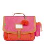 Cartable scolaire Un pour tous, tous pompoms 38 cm Sidonie