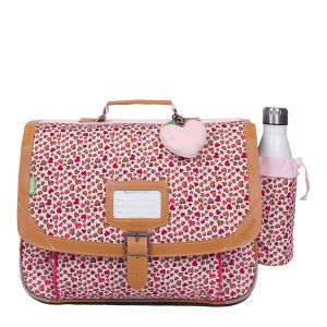 Cartable scolaire Un pour tous, tous pompoms 38 cm Lilou