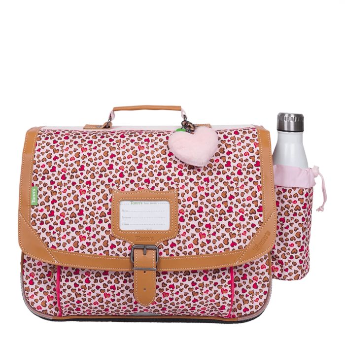 Cartable scolaire Un pour tous, tous pompoms 38 cm Lilou