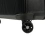 Lot de 3 valises 2525 55, 66 et 77 cm Extensibles Noir