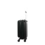 Lot de 3 valises 2525 55, 66 et 77 cm Extensibles Noir