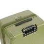Lot de 3 valises 2525 55, 66 et 77 cm Extensibles Vert