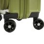 Lot de 3 valises 2525 55, 66 et 77 cm Extensibles Vert