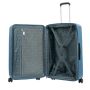 Lot de 3 valises 2525 55, 66 et 77 cm Extensibles Bleu