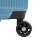 Lot de 3 valises 2525 55, 66 et 77 cm Extensibles Bleu
