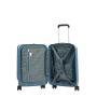 Lot de 3 valises 2525 55, 66 et 77 cm Extensibles Bleu