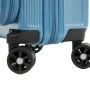 Lot de 3 valises 2525 55, 66 et 77 cm Extensibles Bleu