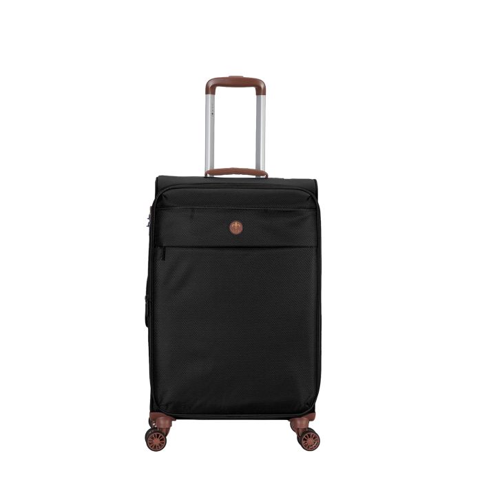 Valise M souple 2650 66 cm Extensible Noir