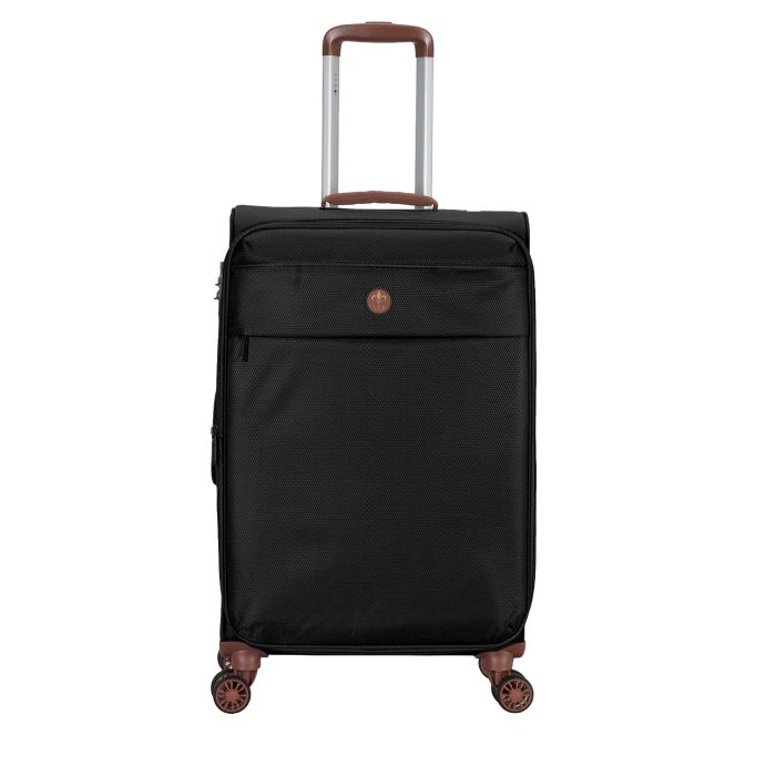Valise L souple 2650 77 cm Extensible Noir