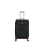 Lot de 3 valises souples 2650 55, 66 et 77 cm Extensibles Noir