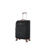 Lot de 3 valises souples 2650 55, 66 et 77 cm Extensibles Noir