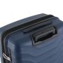 Lot de 4 valises rigides 2435 Extensible 55, 66, 76 et 87 cm Marine