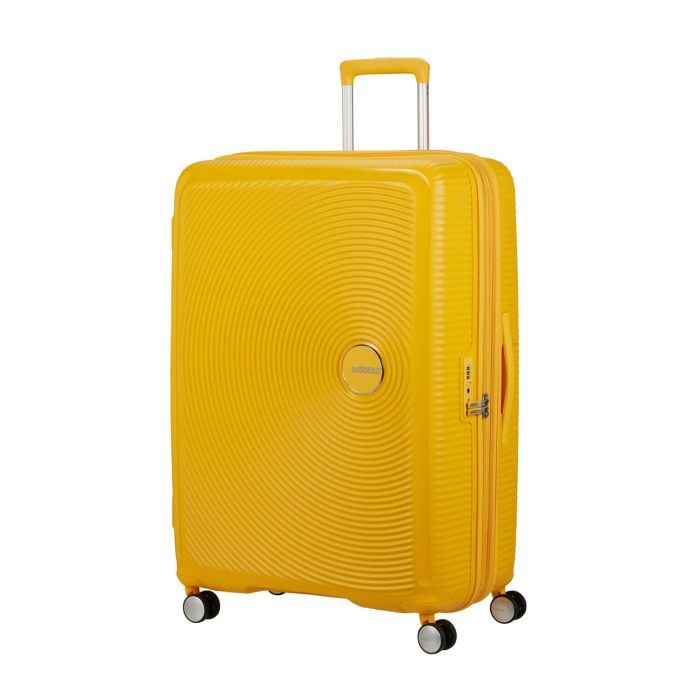 Valise rigide Soundbox Extensible 80 cm Golden yellow