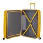 Valise rigide Soundbox Extensible 80 cm Golden yellow