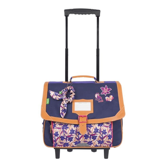 Cartable scolaire à roulettes Trolley 38 cm Maïna