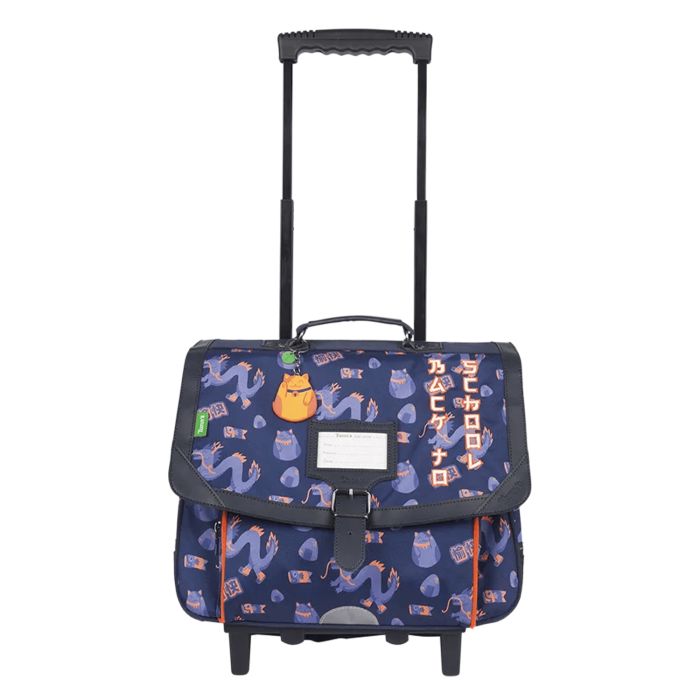 Cartable scolaire à roulettes trolley 38 cm Adam