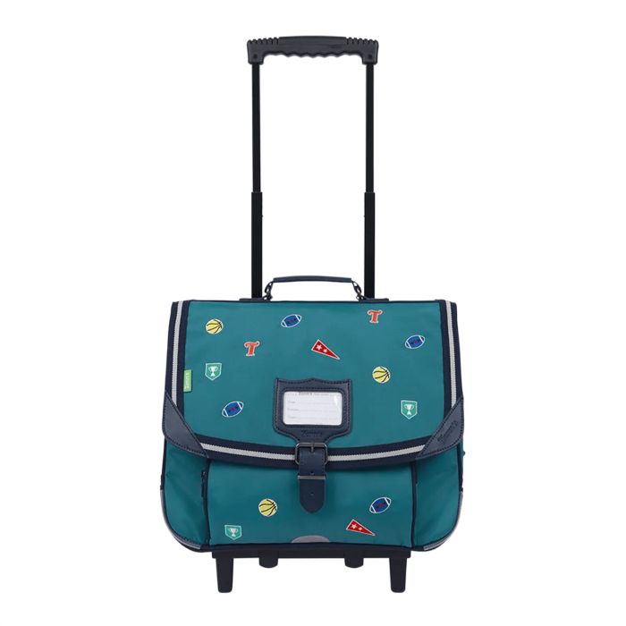 Cartable scolaire à roulettes trolley 38 cm Dan