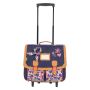 Cartable scolaire à roulettes trolley 41 cm Maïna
