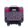 Cartable scolaire à roulettes trolley 41 cm Elena