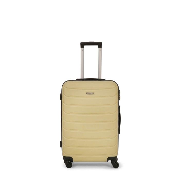 Valise cabine rigide FG679 Extensible 50 cm Light yellow