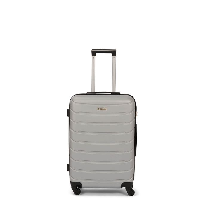 Valise cabine rigide FG679 Extensible 50 cm Silver