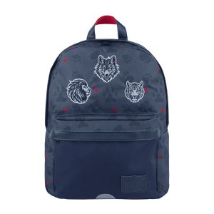 Sac à dos 2 compartiments Drôles de bêtes 41 cm Mathys