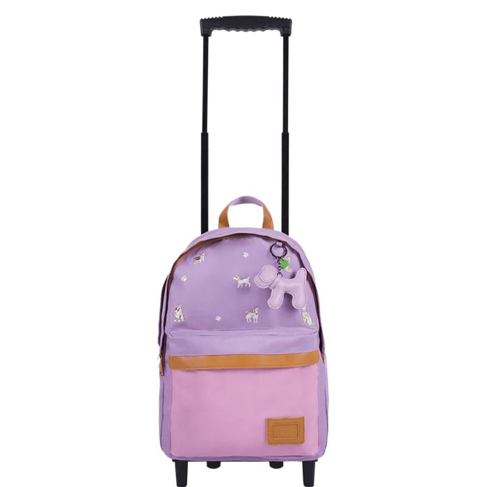 Sac à dos à roulettes Trolley Nos amis, les animaux 41 cm Mila