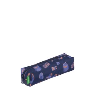 Trousse scolaire simple (Au)tour du monde 21 cm Adam