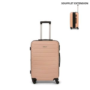 Valise cabine rigide FG679 Extensible 50 cm Light pink