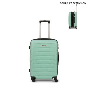 Valise cabine rigide FG679 Extensible 50 cm Light green